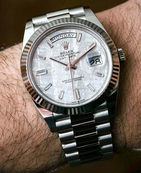 rolex men's watches daydate|Rolex Day-Date stainless.